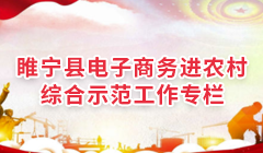 睢寧縣電子商務進農(nóng)村綜合示范工作專欄